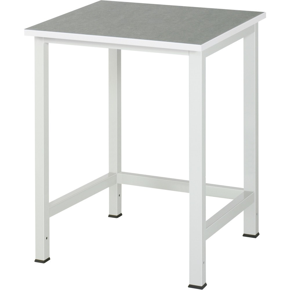Produktabbildung: RAU Werktisch 900, HxBxT 825 x 750 x 800 mm, Arbeitplatte Universal-/Linoleum-Belag