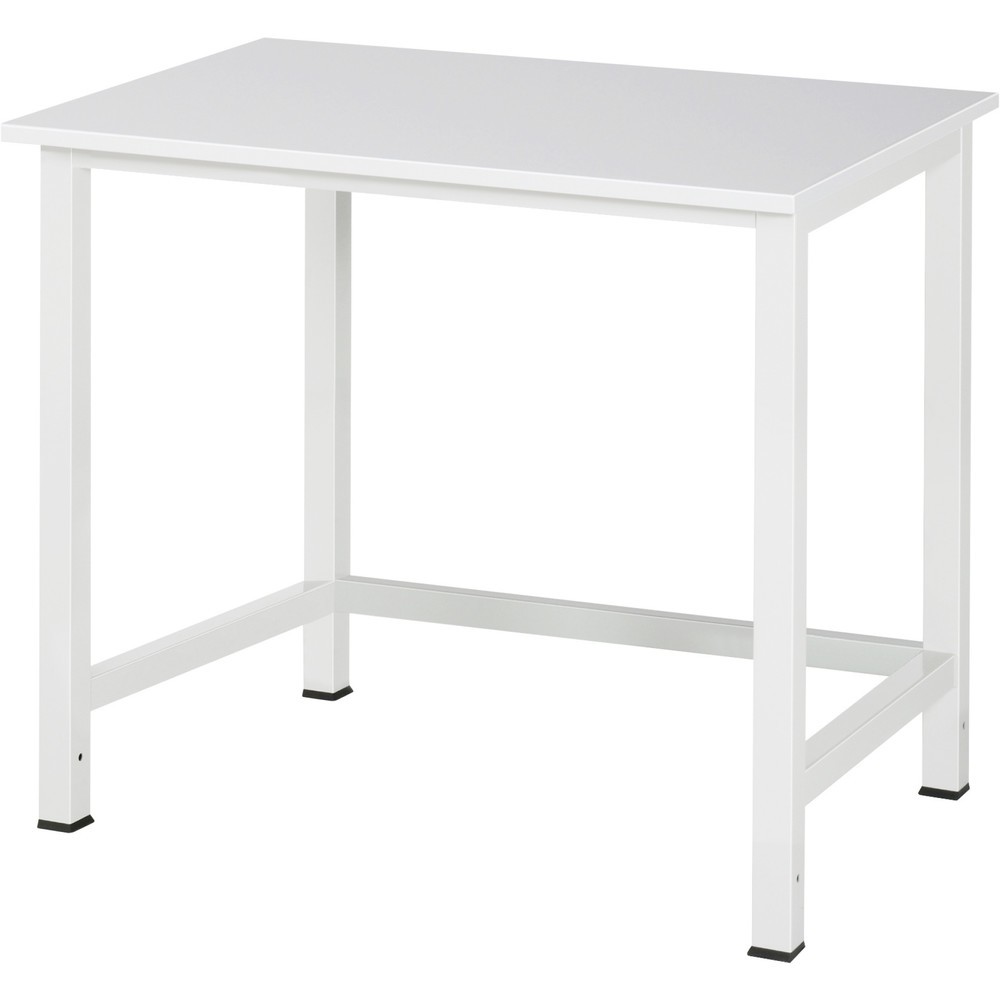 Produktabbildung: RAU Werktisch 900, HxBxT 825 x 1.000 x 800 mm, Arbeitplatte EGB-Melamin-Belag