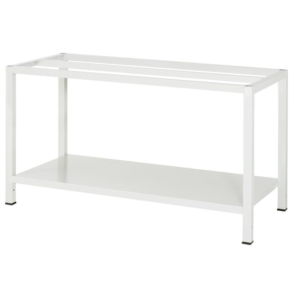 Produktabbildung Nr. 3: RAU Werktisch 900 mit Ablageboden Tiefe 650 mm, HxBxT 825 x 1.500 x 800 mm, Arbeitplatte Edelstahlblech-Belag