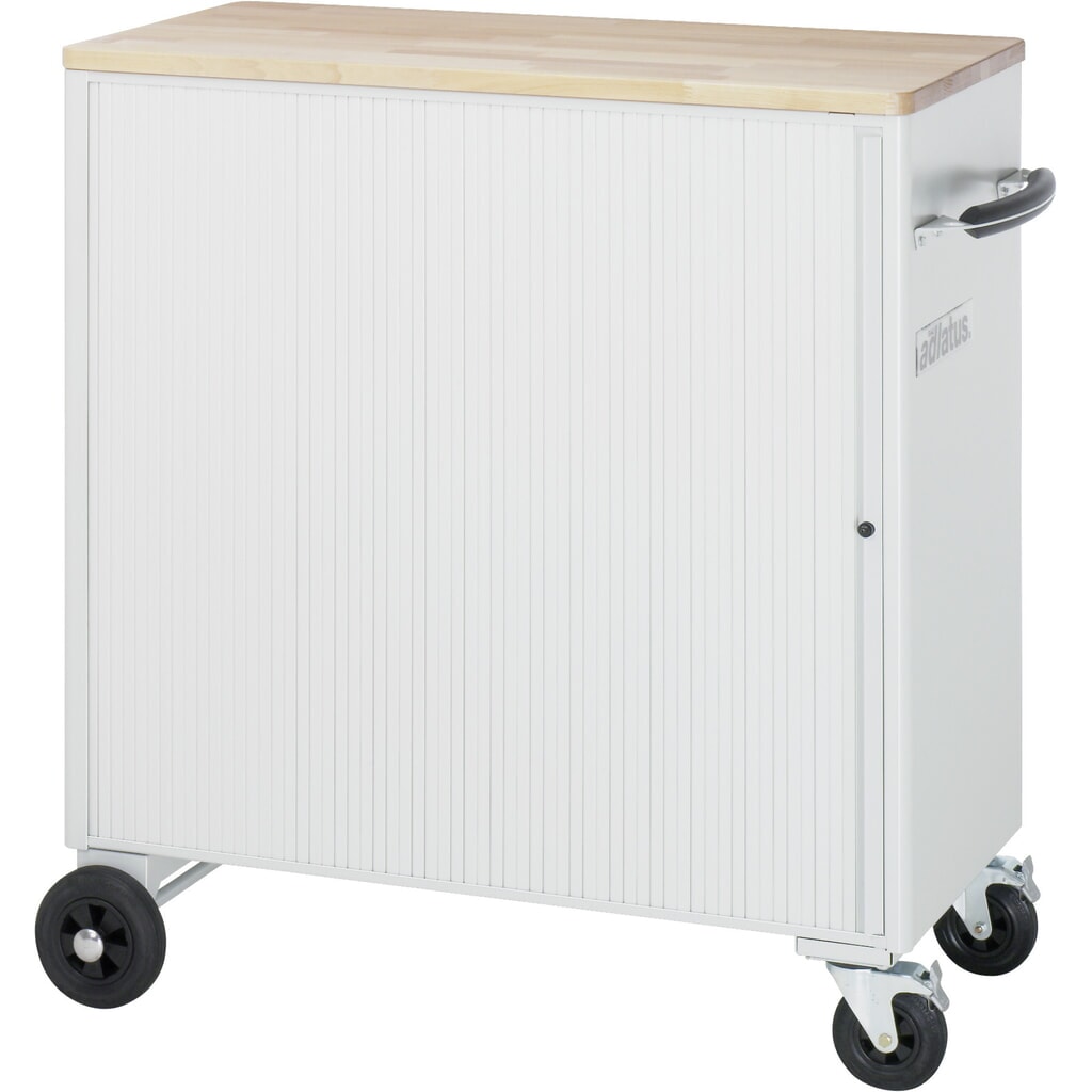 RAU Werkzeugwagen Serie adlatus, HxBxT 1.080 x 1.025 x 520 mm, 6 Schubladen 2 x 40, 3 x 105, 1 x 130 mm, Arbeitsplatte Buche Produktabbildung Nr. 5: RAU Werkzeugwagen Serie adlatus, HxBxT 1.080 x 1.025 x 520 mm, 6 Schubladen 2 x 40, 3 x 105, 1 x 130 mm, Arbeitsplatte Buche