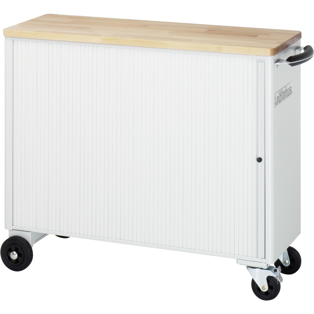 Produktabbildung Nr. 3: RAU Werkzeugwagen Serie adlatus, HxBxT 860 x 1.025 x 400 mm, 6 Schubladen 3 x 40, 3 x 105 mm, Arbeitsplatte Buche