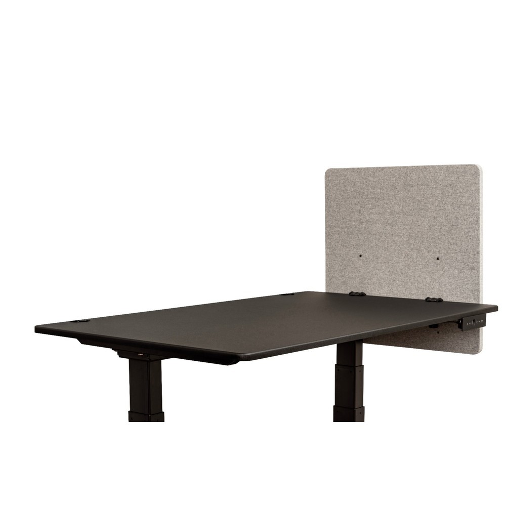 Produktabbildung: RECLAIM Akustikpaneel für Schreibtisch, Seitenwand, Breite 600 mm, hellgrau