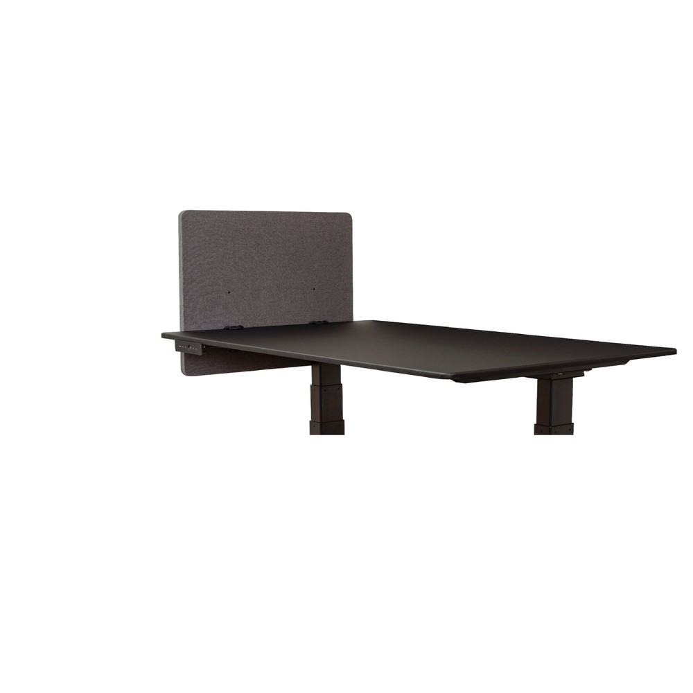 Produktabbildung Nr. 2: RECLAIM Akustikpaneel für Schreibtisch, Seitenwand, Breite 600 mm, schiefergrau