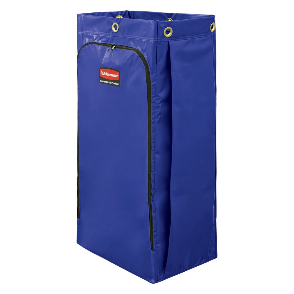 Produktabbildung: Recycling-Sack mit Universal-Recyclingsymbol, 128 l, blau