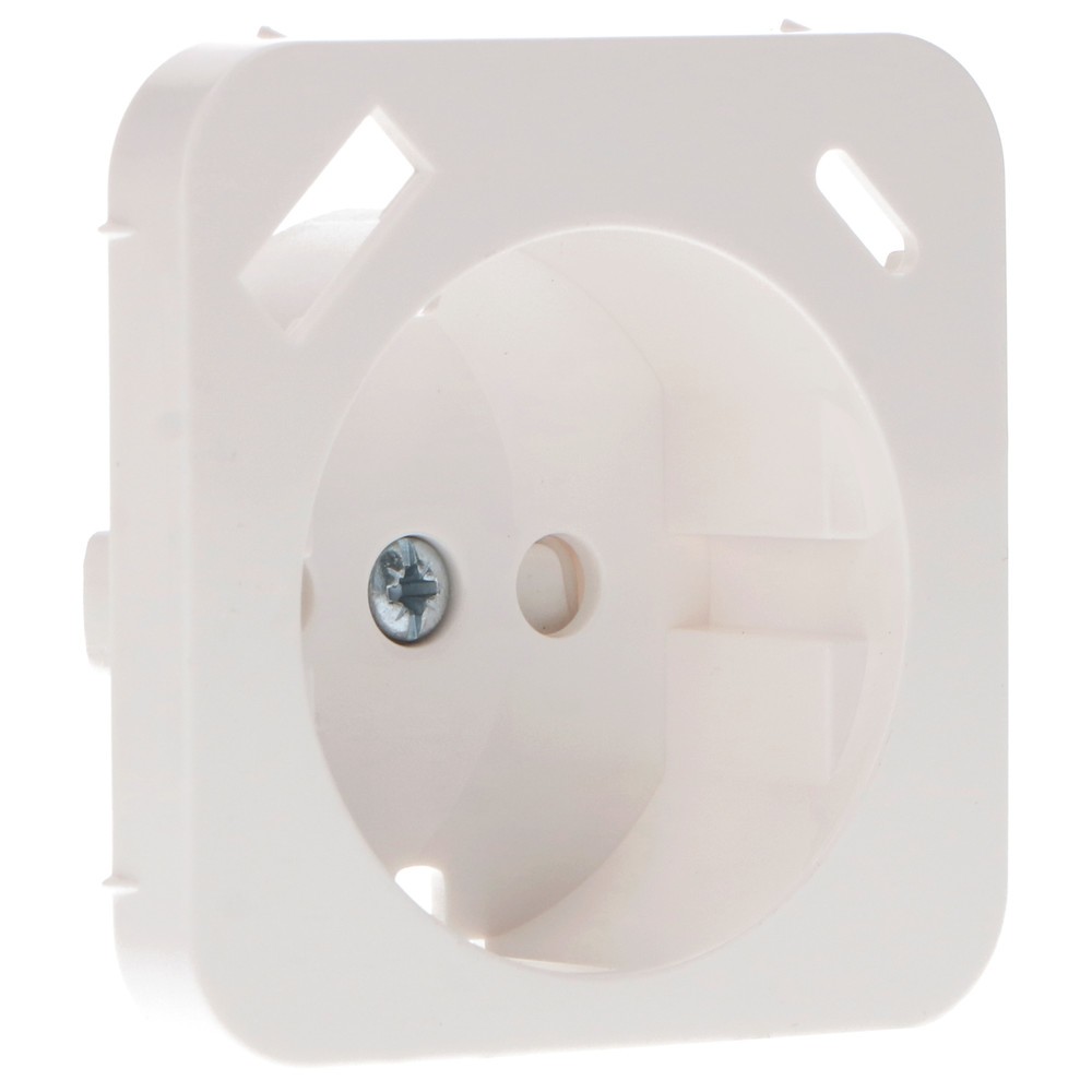 Produktabbildung: Reflex SI Einlegeplatte USB-A+C - 54x54mm - weiß