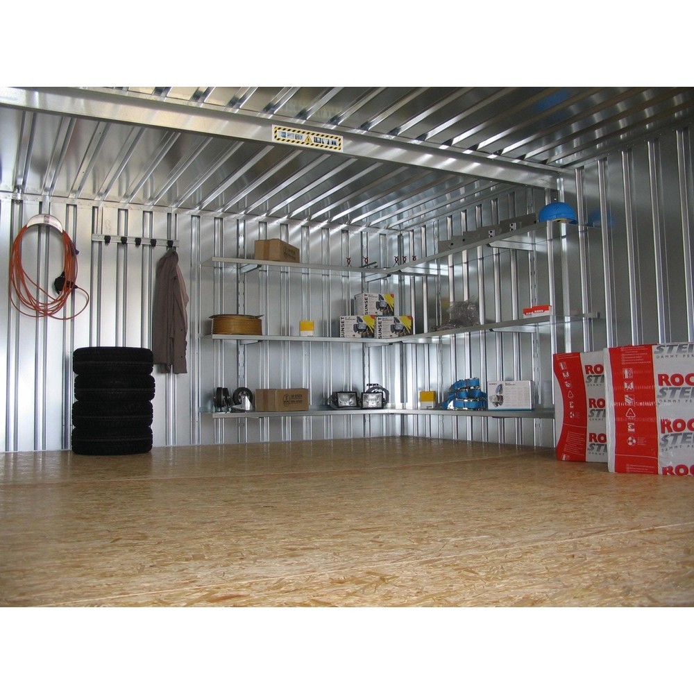 Produktabbildung: Regalsystem für Lagercontainer, BxT 1.000 x 420 mm