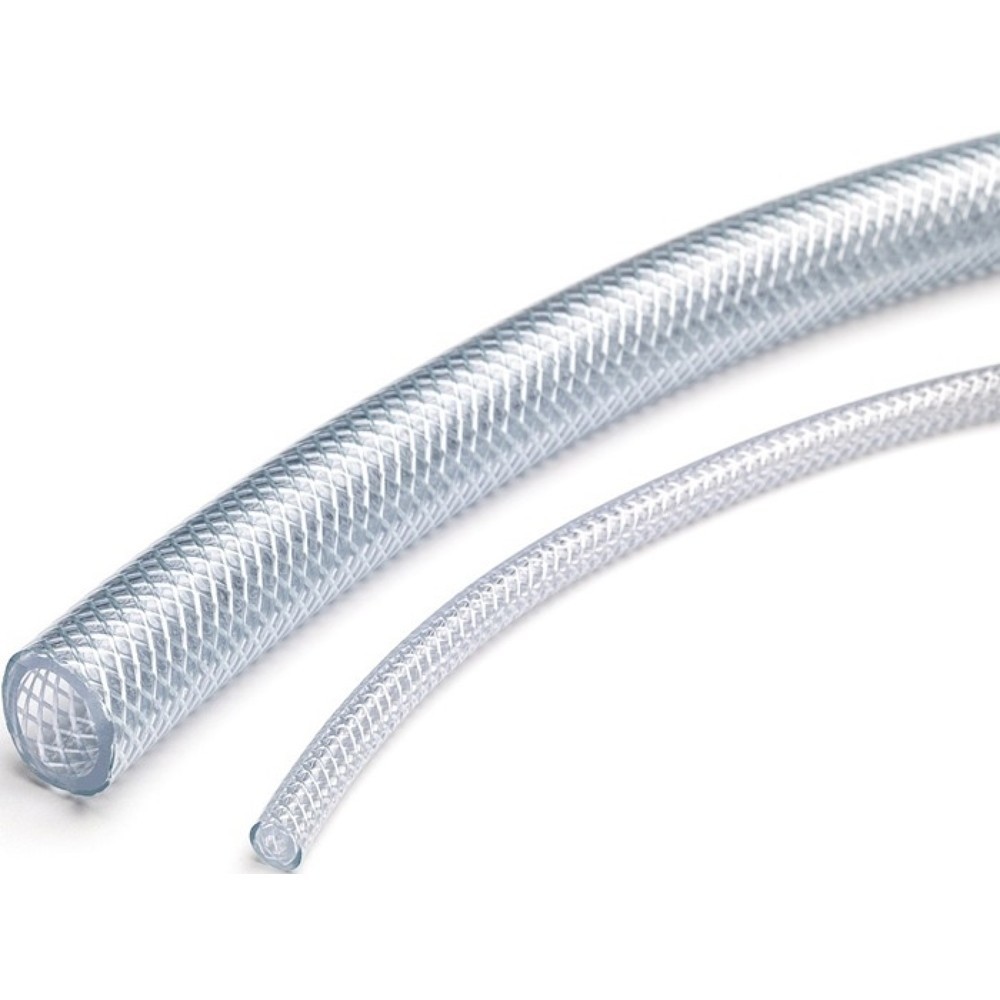 Produktabbildung: REHAU PVC-Schlauch RAUFILAM-E, Länge 50 m transparent, Innen-Ø 9 mm Außen-Ø 15 mm, Rolle
