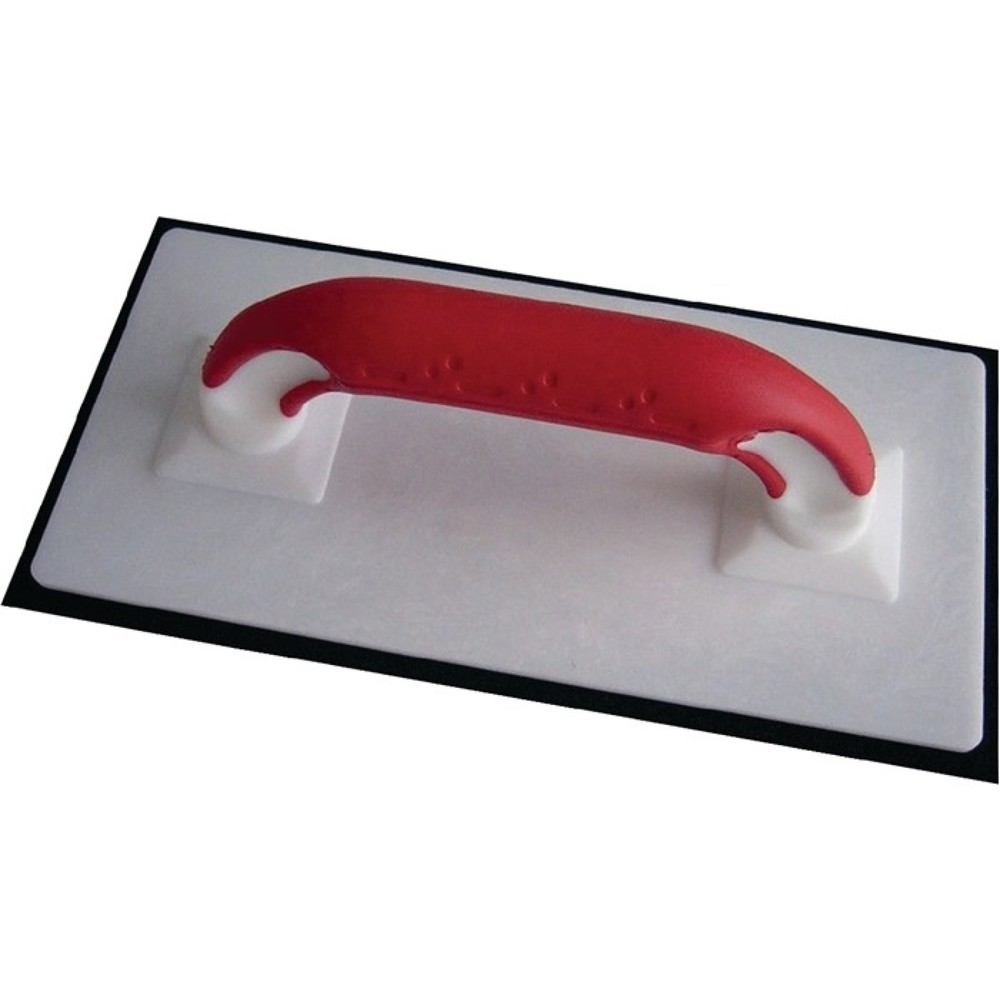 Produktabbildung: Reibebrett m.2-K-Griff,m.Zellgummiauflage Ku.L280xB140xS10mm