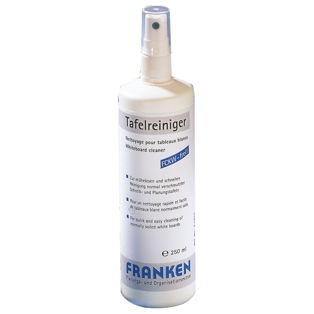 Reinigungsspray für FRANKEN #Schreib- und Magnettafeln, 125 ml Produktabbildung: Reinigungsspray für FRANKEN #Schreib- und Magnettafeln, 125 ml