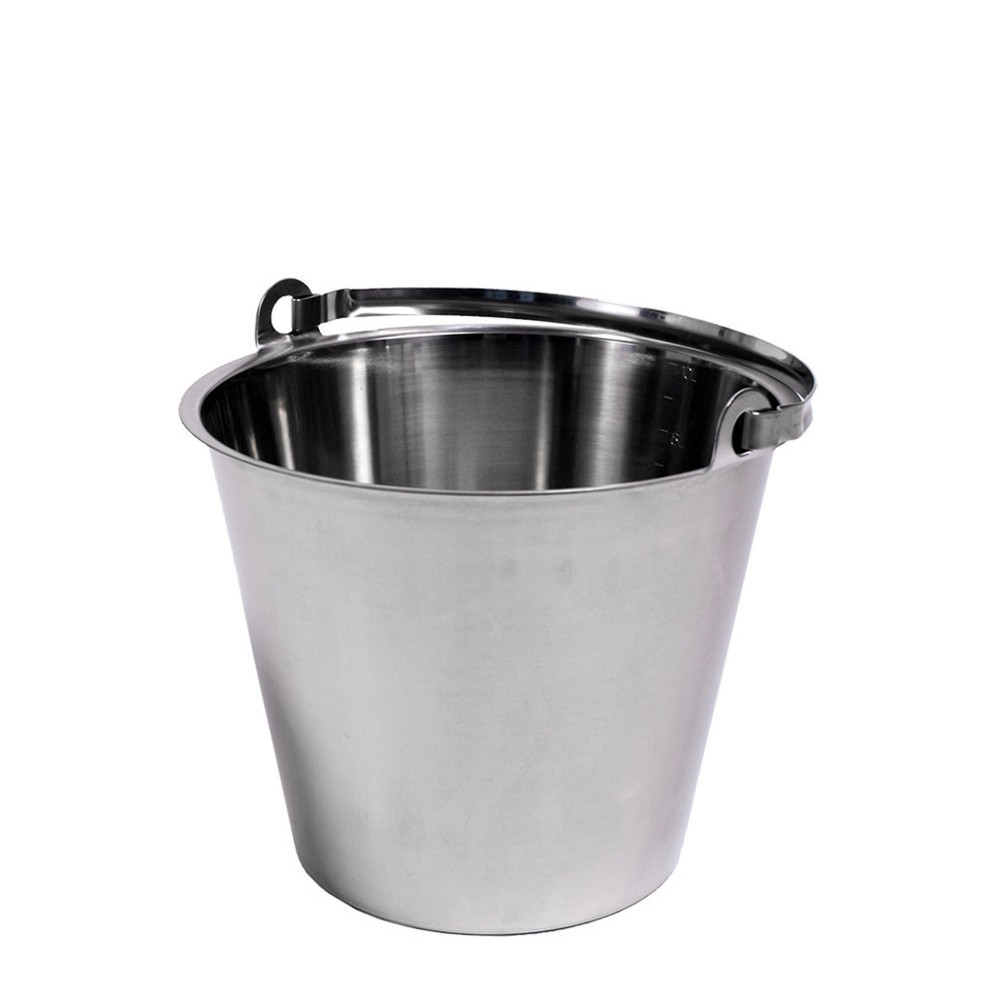 Produktabbildung: RENNER Eimer aus Edelstahl, 10 Liter
