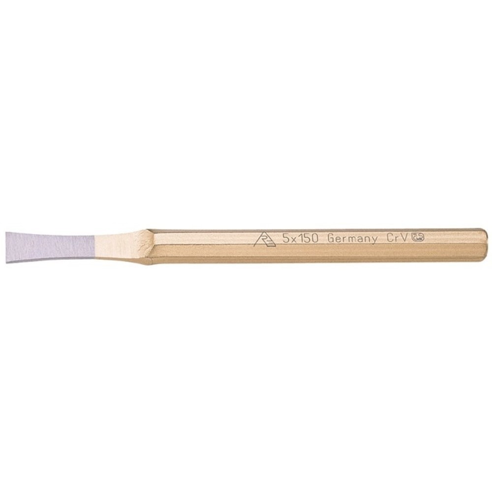 Produktabbildung: RENNSTEIG Trennstemmer, Schneidenbreite 3 mm, Länge 125 mm, Schaftquerschnitt 10 mm