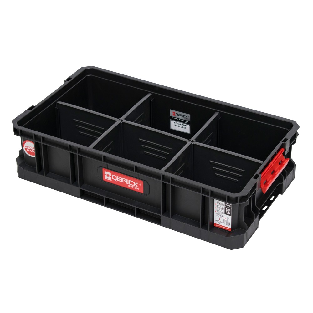 Produktabbildung: Restposten - Zwischenverkauf vorbehalten: QBRICK Werkzeugkasten SYSTEM TWO BOX 100 FLEX, HxBxT 145 x 560 x 320 mm