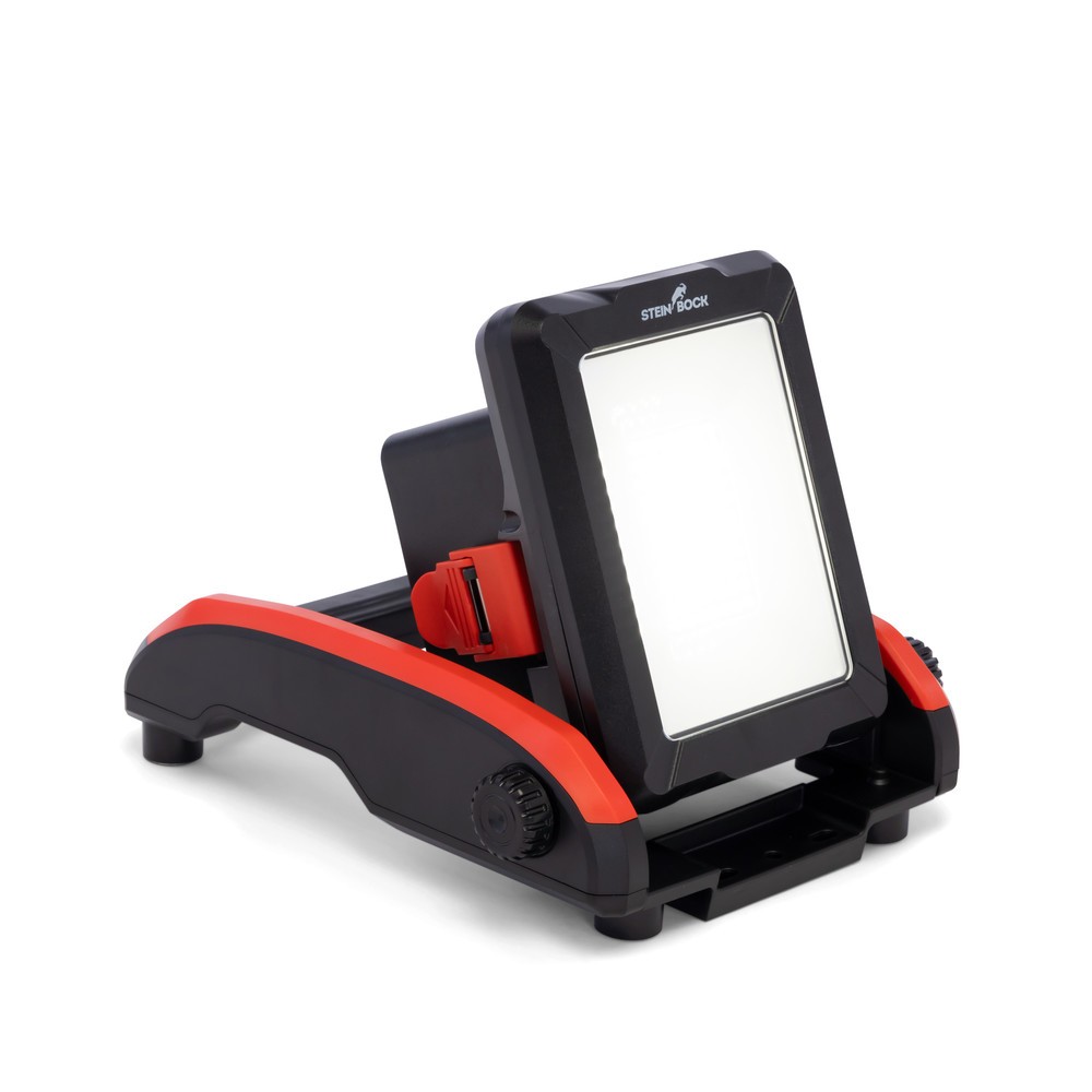 Produktabbildung: Steinbock® LED-Akku-Arbeitsleuchte PROwork, 20 W, 2.900 lm, 5.000 K, SMD 2835, IP 54