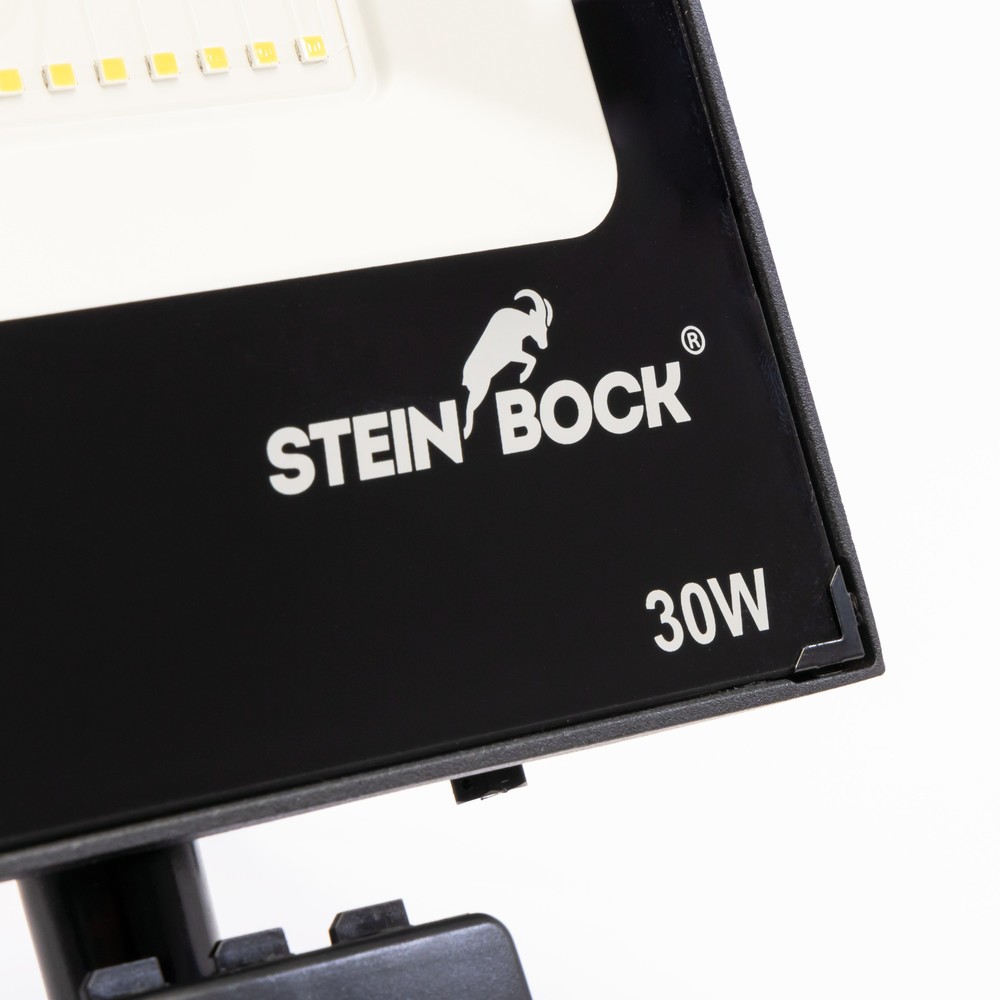 Produktabbildung Nr. 7: Restposten - Zwischenverkauf vorbehalten: Steinbock® Wandstrahler CCT, 30 W, 3.750 lm, 5.000 K, inkl. Bewegungsmelder