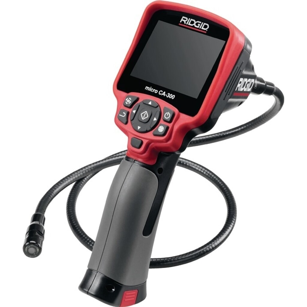 RIDGID Inspektionskamera micro CA-350, 3,5 Zoll 640 x 480, 17 mm LED 4 Produktabbildung Nr. 1: RIDGID Inspektionskamera micro CA-350, 3,5 Zoll 640 x 480, 17 mm LED 4