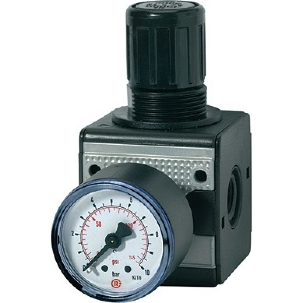 Produktabbildung: RIEGLER Druckregler MULTIFIX, BG I G 3/8 ″, Gewinde mm 15,39, 0,5 - 10 bar 1500 l/min