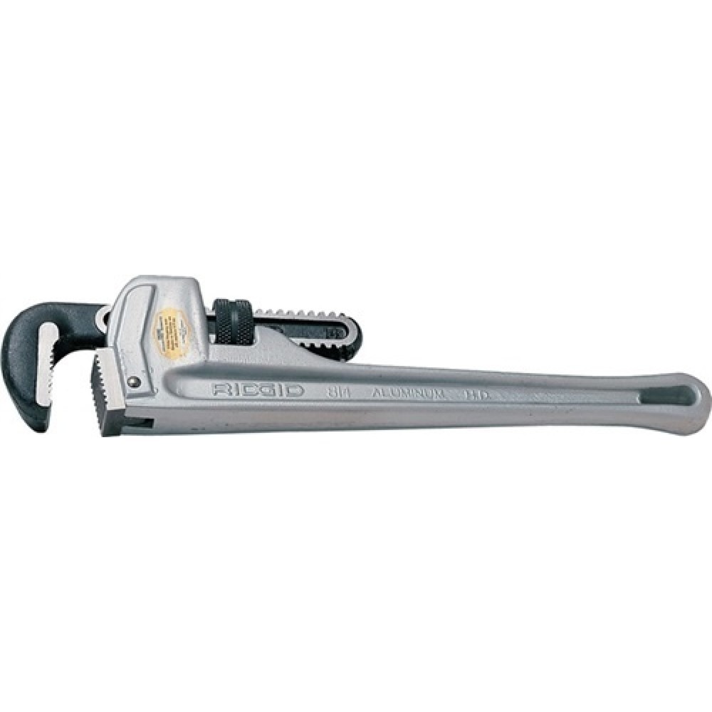 Produktabbildung: Rohrzange L.600mm Spann-W.89mm 3Zoll ger. a.Alu.