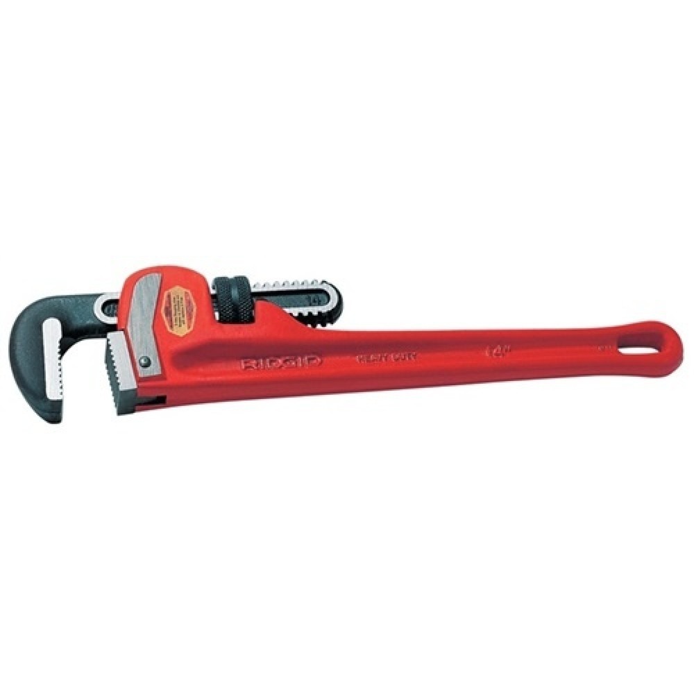 Produktabbildung: Rohrzange L.350mm Spann-W.60mm 2Zoll gerade a.Gusseisen