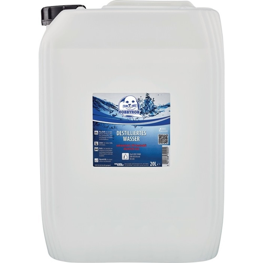 Produktabbildung: ROBBYROB Destilliertes Wasser, 20 l