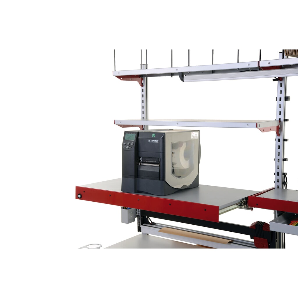 Produktabbildung Nr. 9: Rocholz Elektrisch höhenverstellbarer Packtisch FLEX Premium, Komplettausstattung, HxBxT 720-1.120 x 2.000 x 800 mm