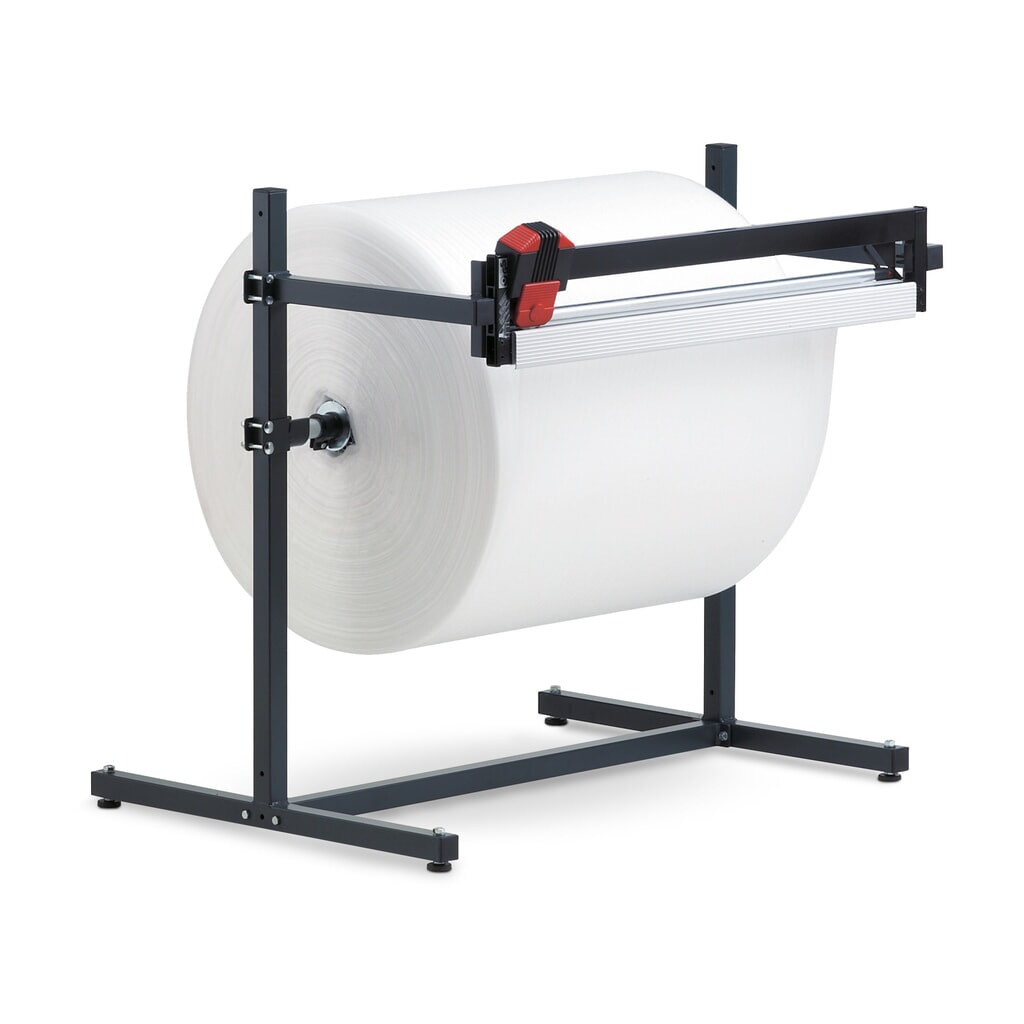 Rocholz Schneidständer, für kompakte Rollen, Rollengewicht max. 100 kg, Schnittbreite 750 mm Produktabbildung: Rocholz Schneidständer, für kompakte Rollen, Rollengewicht max. 100 kg, Schnittbreite 750 mm