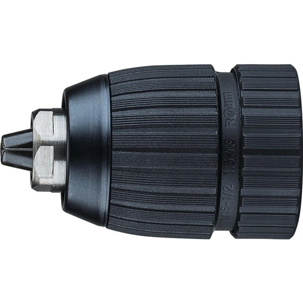 Produktabbildung: RÖHM Schnellspannbohrfutter, 1/2″ - 20 mm, Spann-Ø 1,5-13 mm, für Rechts- und Linkslauf