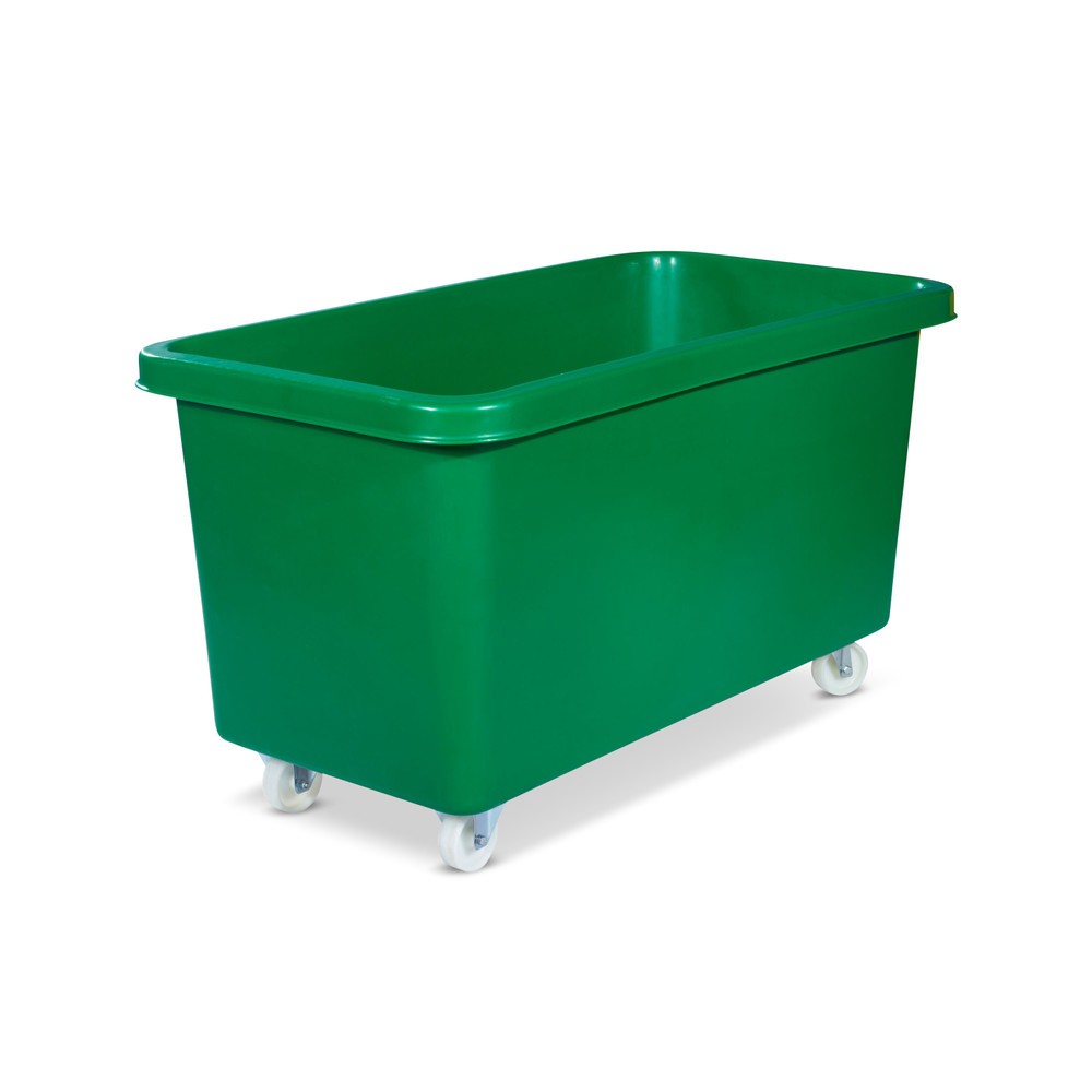 Produktabbildung: Rollbehälter BASIC, BxT 1308 x 699 mm, grün