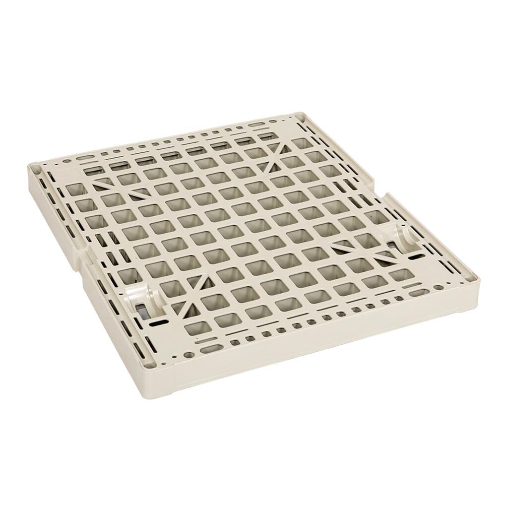 Produktabbildung Nr. 2: Rollbehälter, 4-seitig, halb abklappbare Vorderwand, Kunststoff-Rollplatte, HxBxT 1.650 x 724 x 815 mm, kieselgrau
