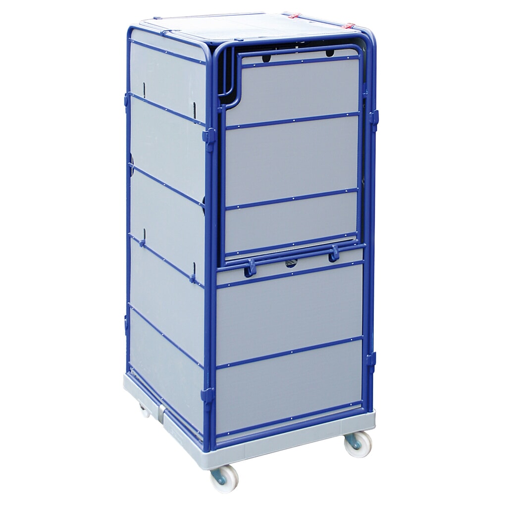 Rollbox, 5-seitig, HxBxT außen 1.590 x 724 x 815 mm Produktabbildung: Rollbox, 5-seitig, HxBxT außen 1.590 x 724 x 815 mm