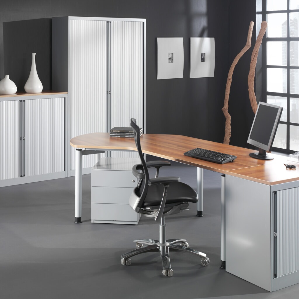 Produktabbildung Nr. 7: Rollcontainer Note™, HxBxT 495 x 420 x 565, 3 Schubladen, schwarz