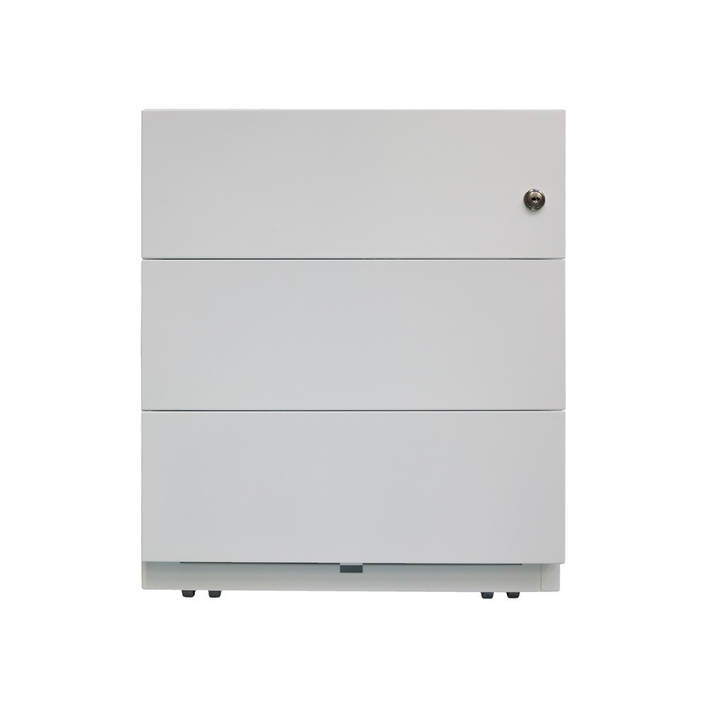 Produktabbildung Nr. 6: Rollcontainer Note™, HxBxT 495 x 420 x 565, 3 Schubladen, lichtgrau