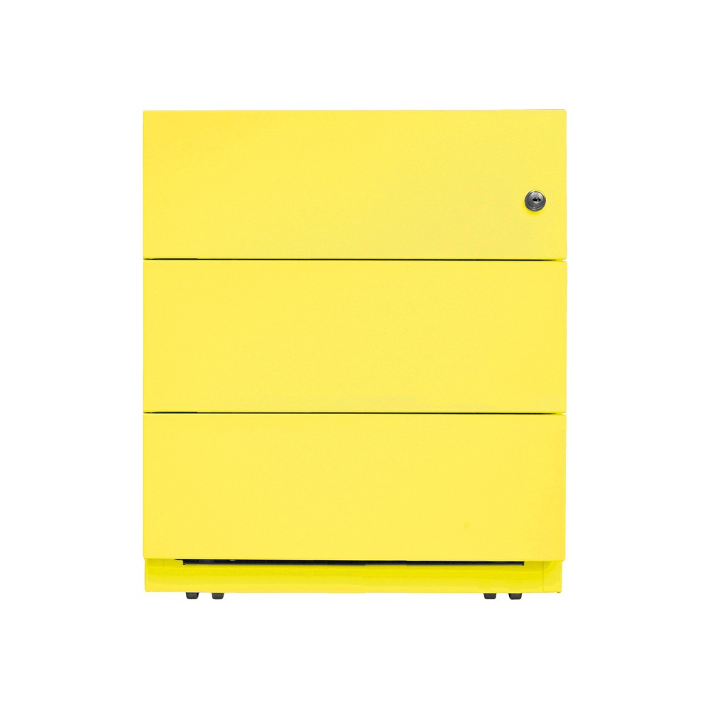 Produktabbildung Nr. 5: Rollcontainer Note™, HxBxT 495 x 420 x 565, 3 Schubladen, gelb