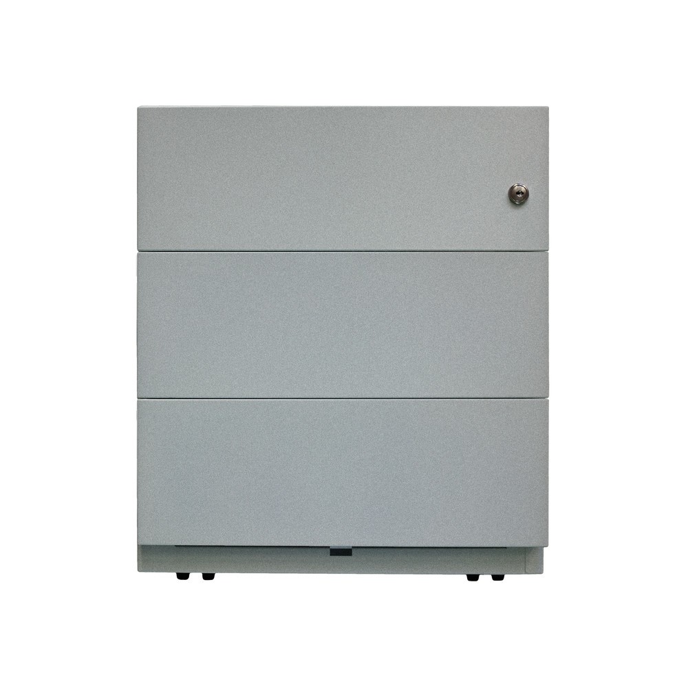 Produktabbildung Nr. 5: Rollcontainer Note™, HxBxT 495 x 420 x 565, 3 Schubladen, silber