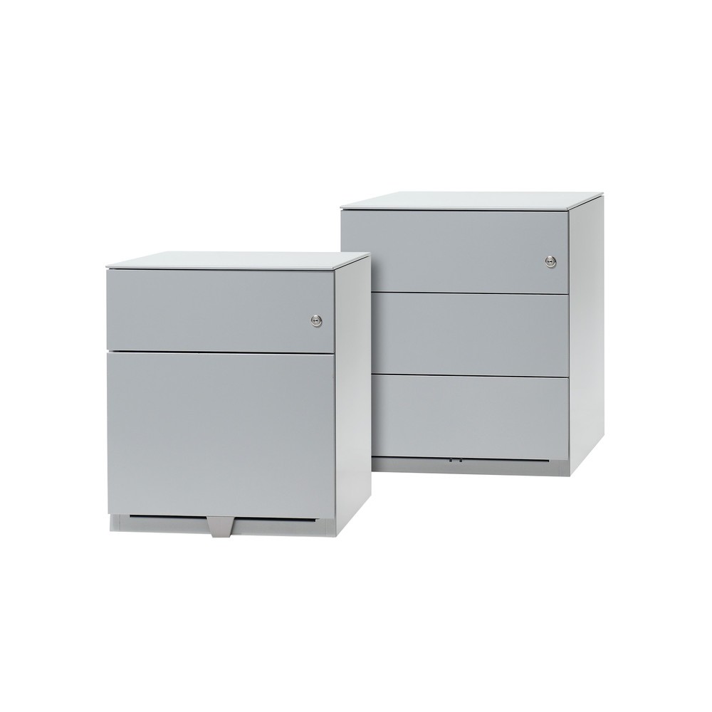 Produktabbildung Nr. 4: Rollcontainer Note™ mit Hängeregister und Schublade, HxBxT 495 x 420 x 565 mm, weiß