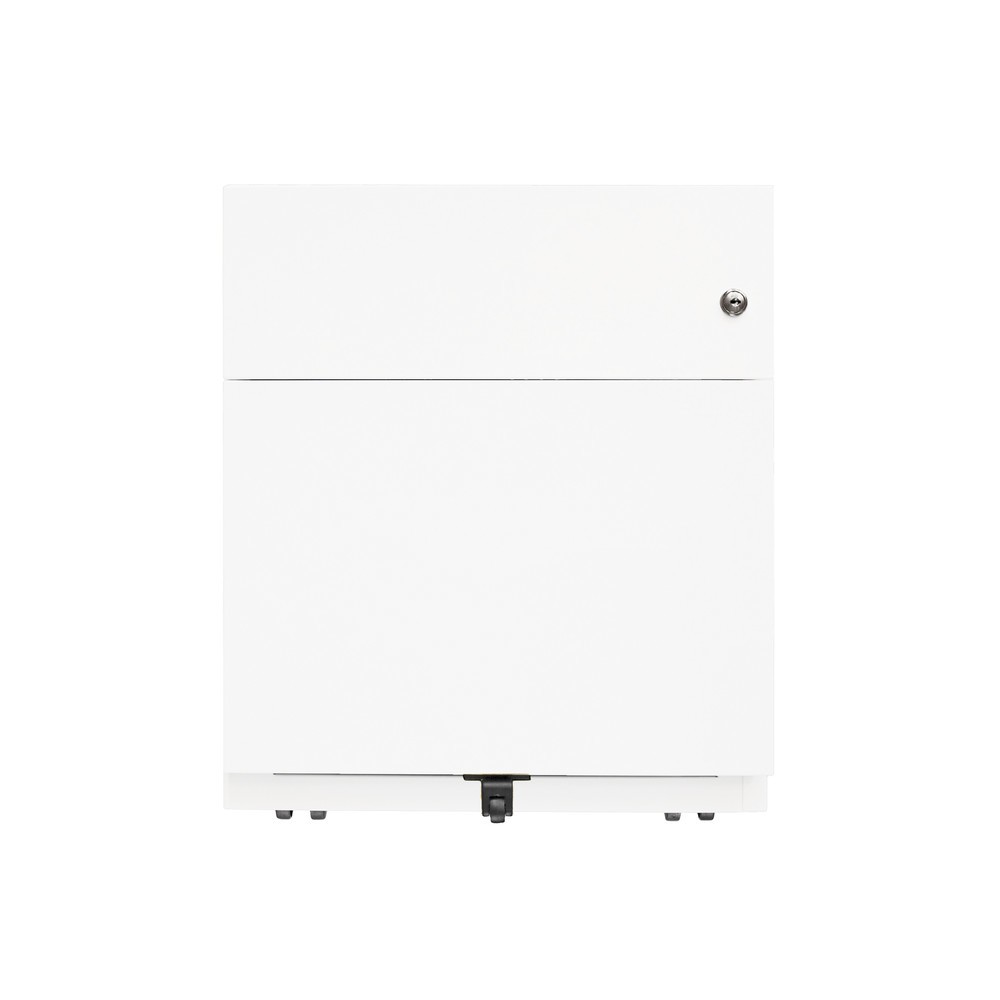 Produktabbildung Nr. 6: Rollcontainer Note™ mit Hängeregister und Schublade, HxBxT 495 x 420 x 565 mm, weiß