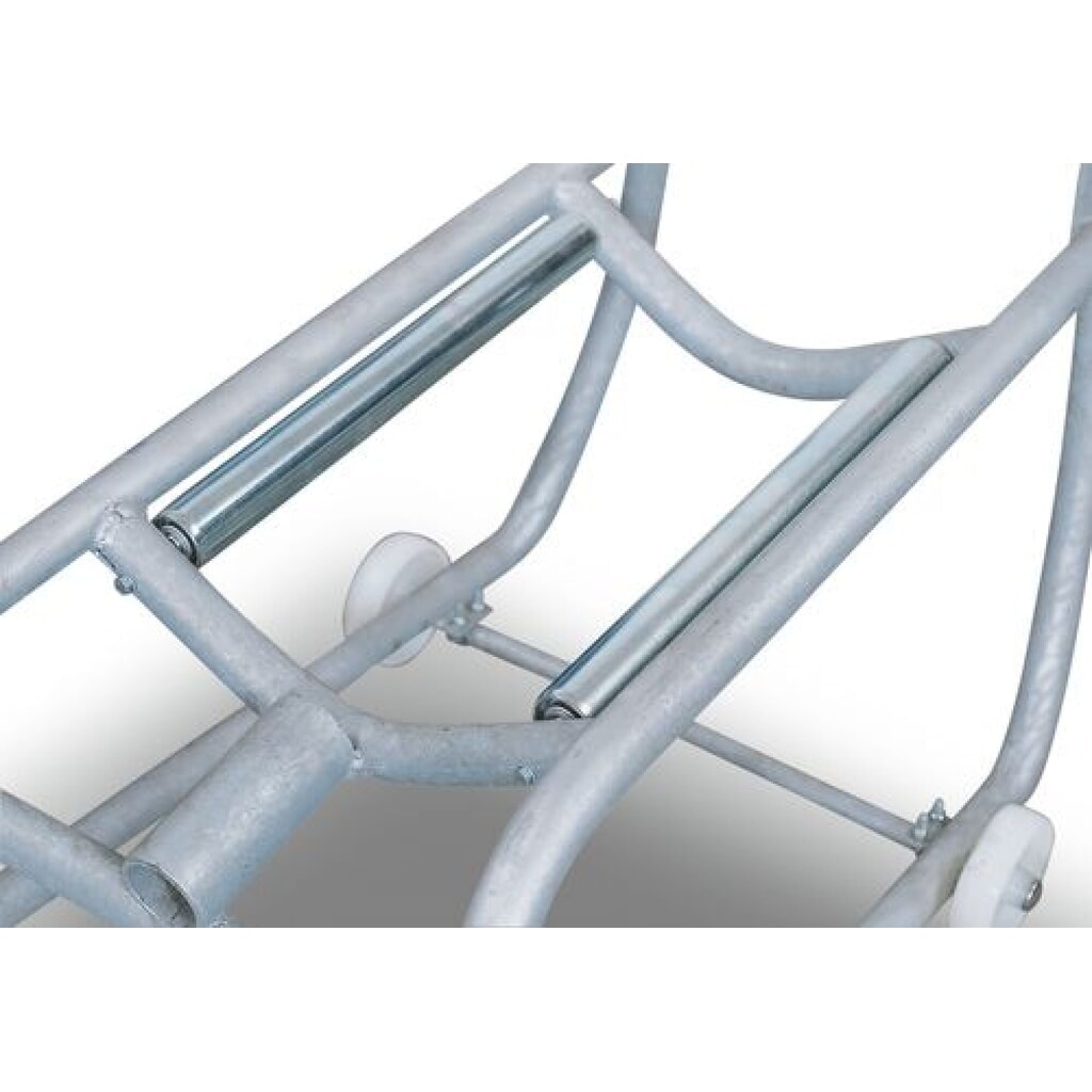 Rollenauflage für Fasskipper mit Hebelstange Produktabbildung: Rollenauflage für Fasskipper mit Hebelstange
