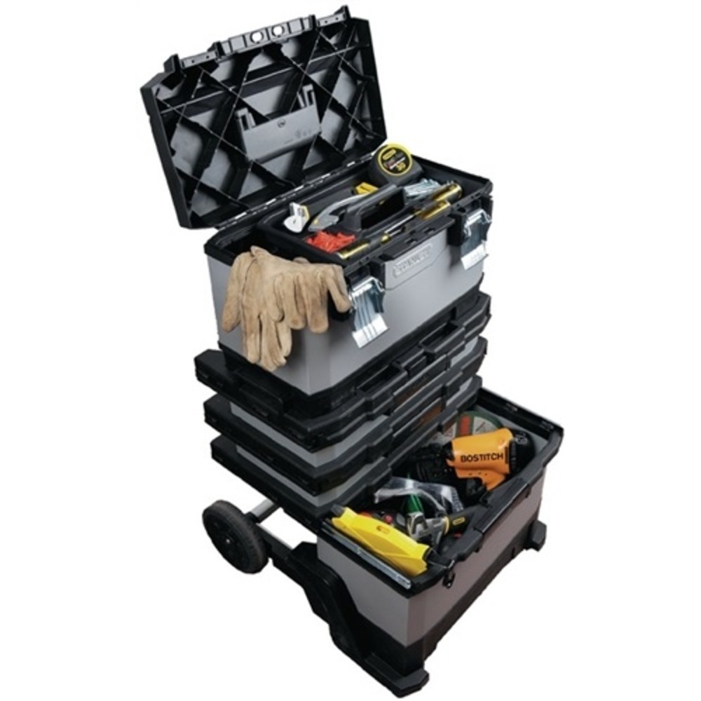 Produktabbildung Nr. 3: Rollende Werkstatt B568xT389xH893mm Ku.u.MET abnehmbare Werkzeugbox FATMAX