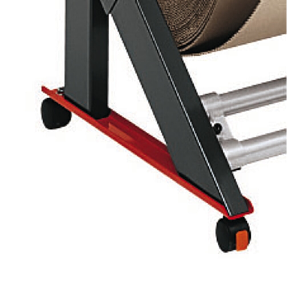 Rollenkufen für Rocholz Schneidständer, Lenkrollen, TK max. 200 kg Produktabbildung: Rollenkufen für Rocholz Schneidständer, Lenkrollen, TK max. 200 kg