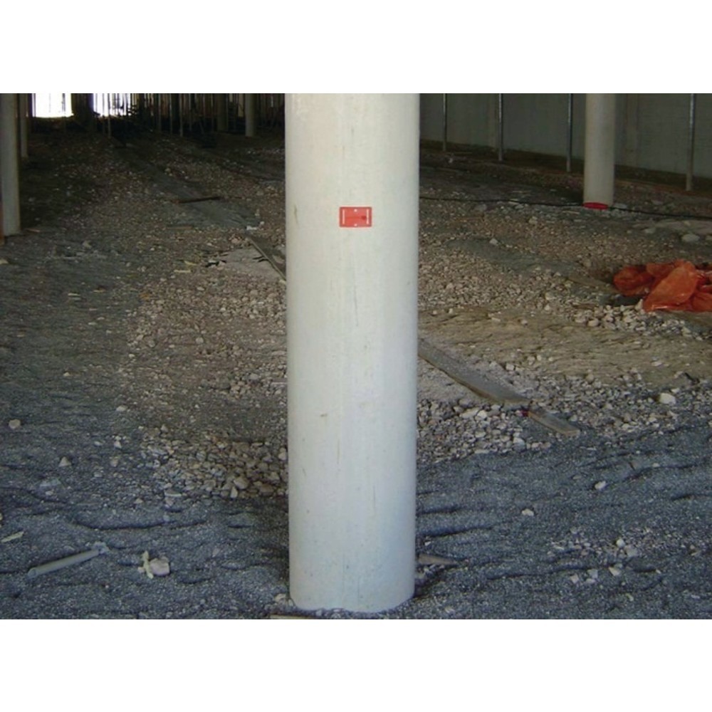 Produktabbildung Nr. 2: ROTHBUCHER SYSTEME Meterriss- und Achsplakette RS21, für L80xB50mm