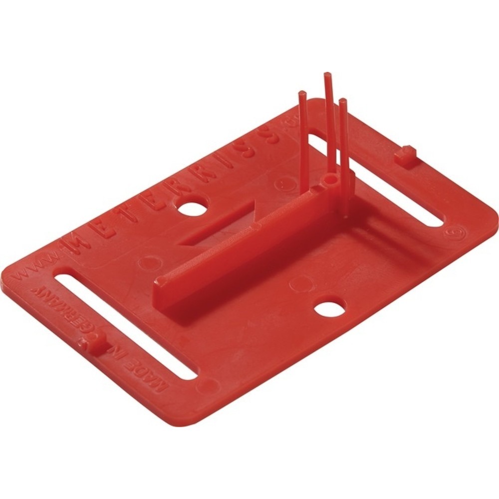 Produktabbildung: ROTHBUCHER SYSTEME Meterrissplakette RS20, für L80xB50mm