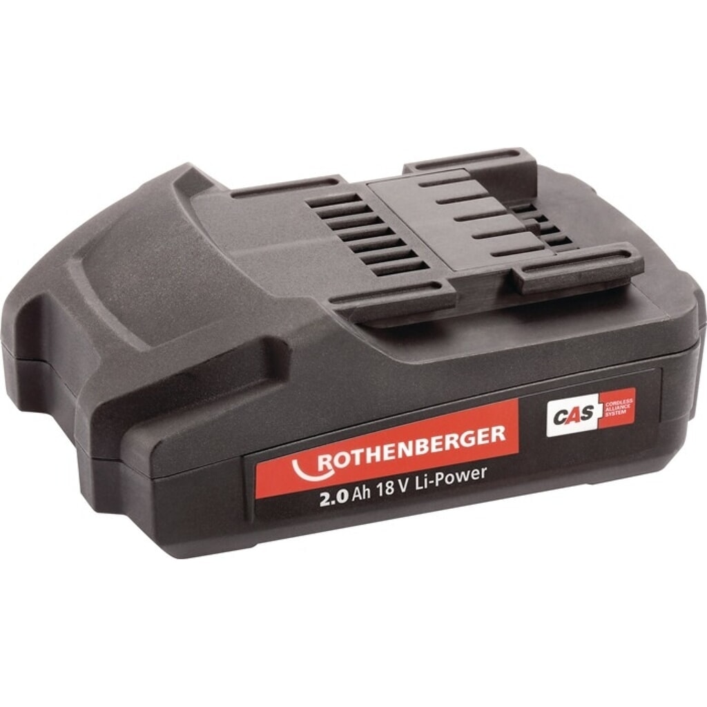 ROTHENBERGER Akku, 18 V 2,0 Ah, Li-Power Akku Produktabbildung: ROTHENBERGER Akku, 18 V 2,0 Ah, Li-Power Akku