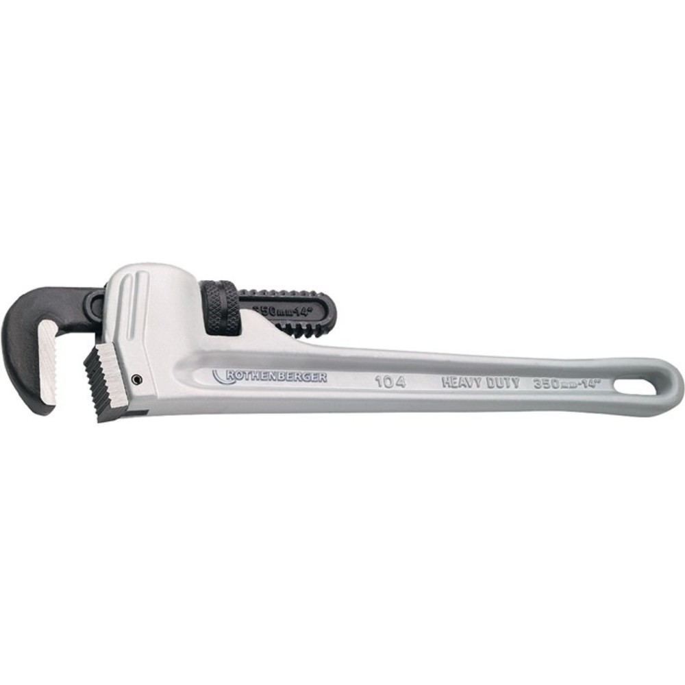 Produktabbildung: ROTHENBERGER Einhandrohrzange ALUDUR, Gesamtlänge 1200 mm Spannweite 168 mm, für Rohre 6 Zoll