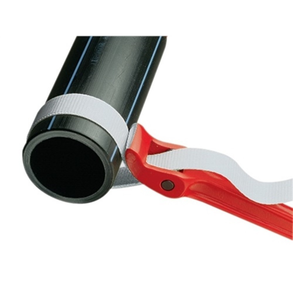 Produktabbildung Nr. 2: Gurtrohr-/Armaturenzange L.300mm Rohr-D.max.89mm f.Gurt-L.137mm Band-B.32mm