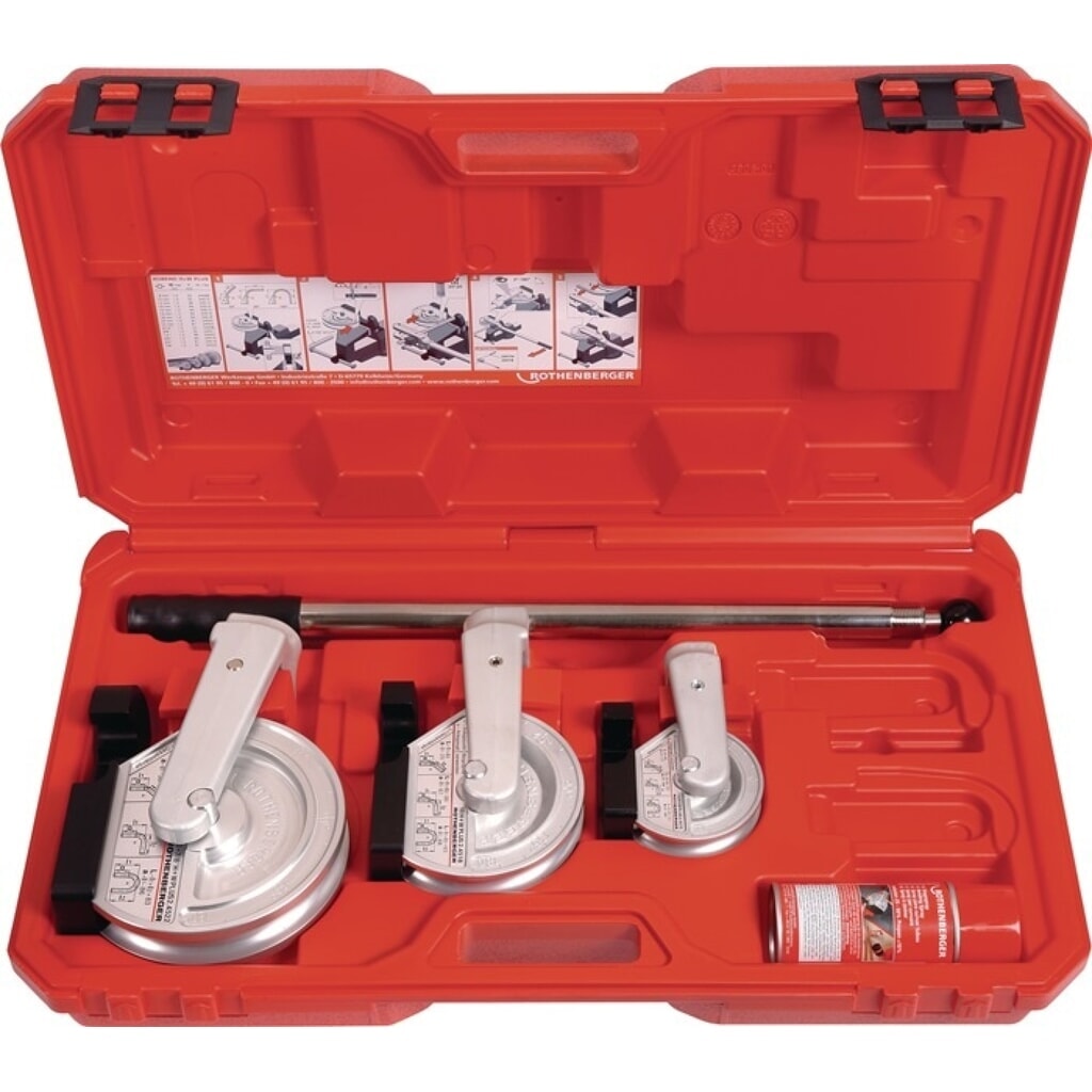 ROTHENBERGER Handbieger ROBEND® H+W Plus, bis 180 °, Arbeitsbereich 15 - 22 mm Produktabbildung: ROTHENBERGER Handbieger ROBEND® H+W Plus, bis 180 °, Arbeitsbereich 15 - 22 mm