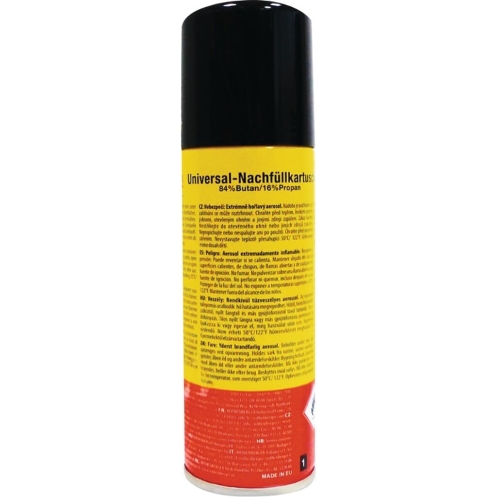 ROTHENBERGER INDUSTRIAL Gaskartusche Universal, 56 g 100 ml Produktabbildung: ROTHENBERGER INDUSTRIAL Gaskartusche Universal, 56 g 100 ml