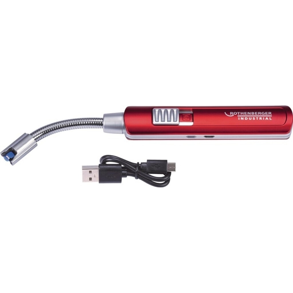 ROTHENBERGER INDUSTRIAL USB Stabanzünder, elektronisch Produktabbildung: ROTHENBERGER INDUSTRIAL USB Stabanzünder, elektronisch