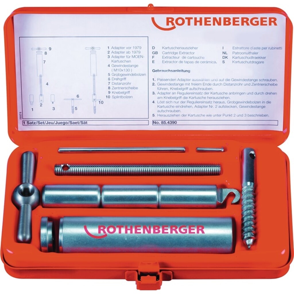 ROTHENBERGER Kartuschenauszieher-Set