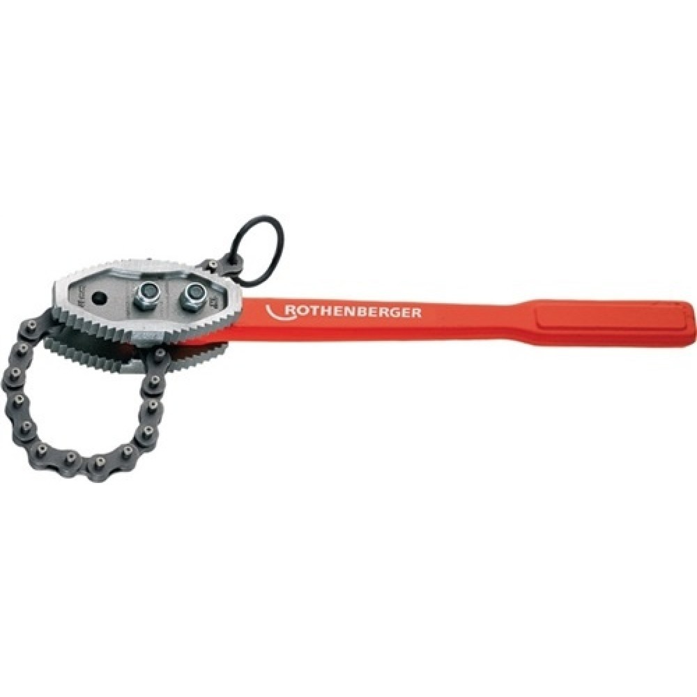 Produktabbildung: Kettenrohrzange Heavy Duty L.690mm Arbeitsbereich bis 76mm 2 1/2Zo Rothenberger