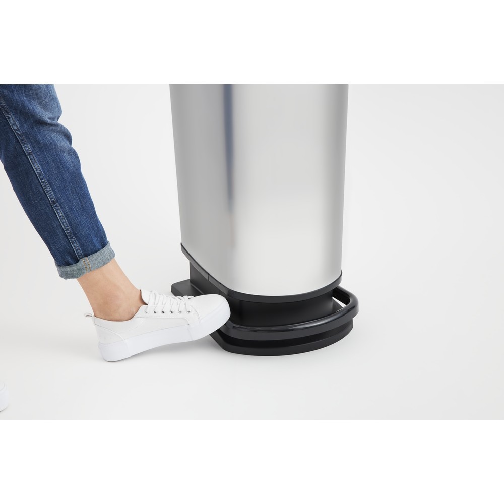 Produktabbildung Nr. 5: rothopro  Treteimer PASO mono, 50 l, carbon