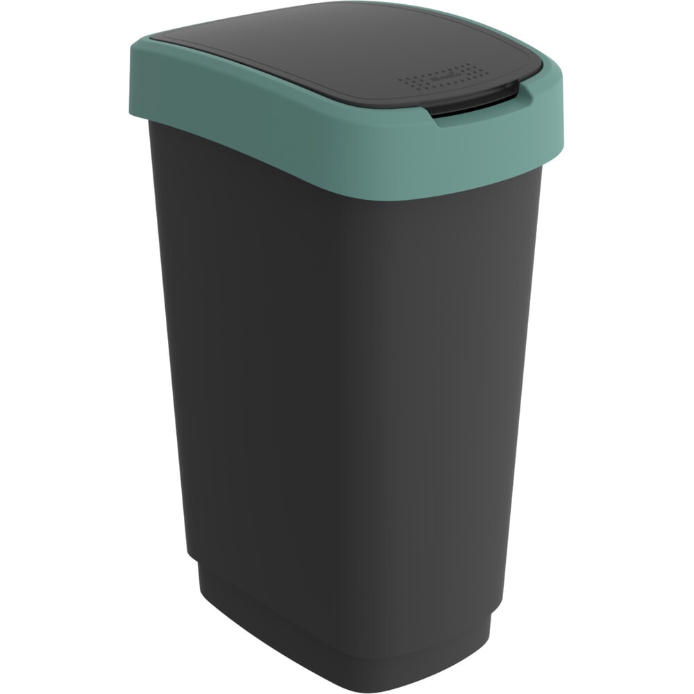 Produktabbildung: rothopro® Wertstoffsammler, TWIST, 50 Liter, mistletoe green